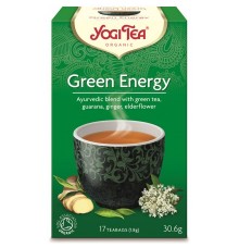 YOGI TEA GREEN ENERGY (πράσινη ενέργεια για τόνωση)  17 φακ. Yogi Tea